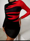 Color Block Bodycon Dress