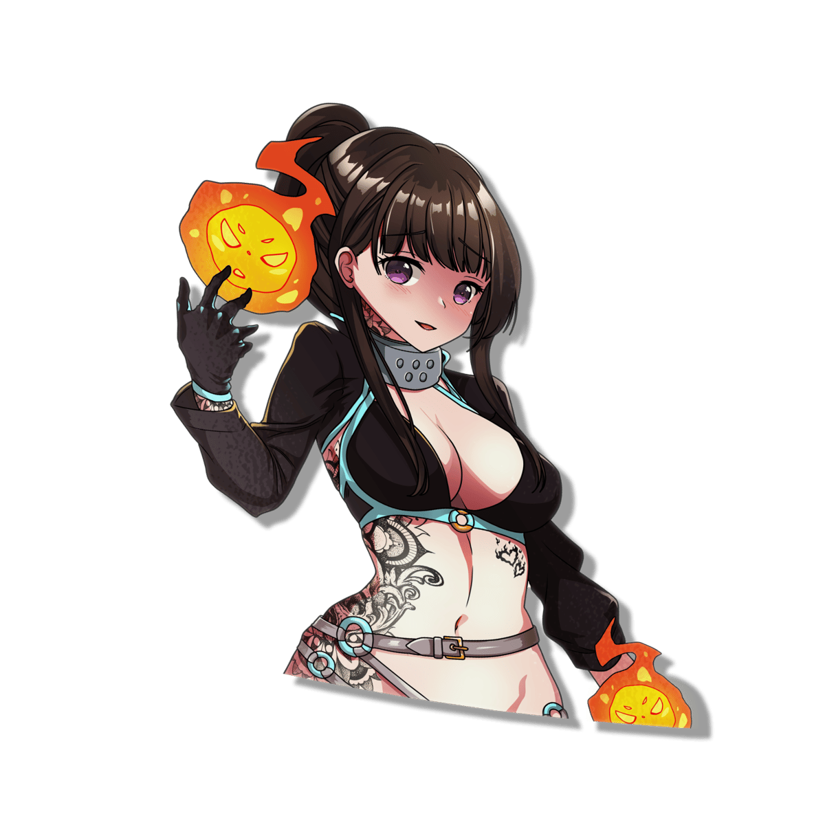 Image of Miss Pyromaniac Sticker