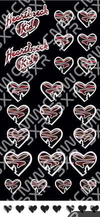 HBK - Red and Black