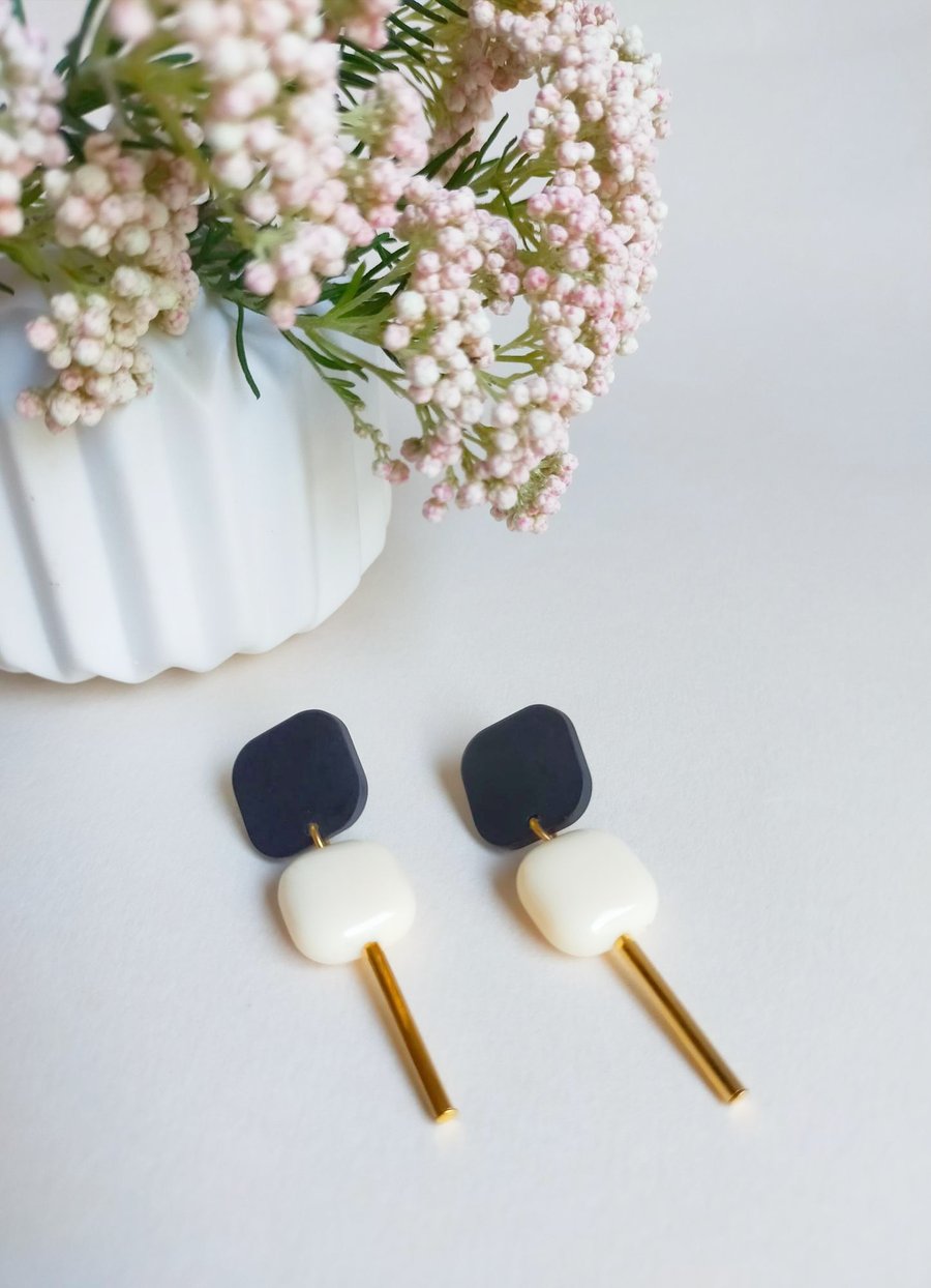 Image of Pendientes BRIGITTE - Blanco