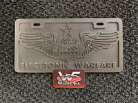 Image 2 of USAF Senior Electronic Warfare License Plate