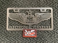 Image 1 of USAF Senior Electronic Warfare License Plate