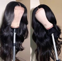 Image 2 of 20 inch 4x4 Body wave lace front brazillian wig 