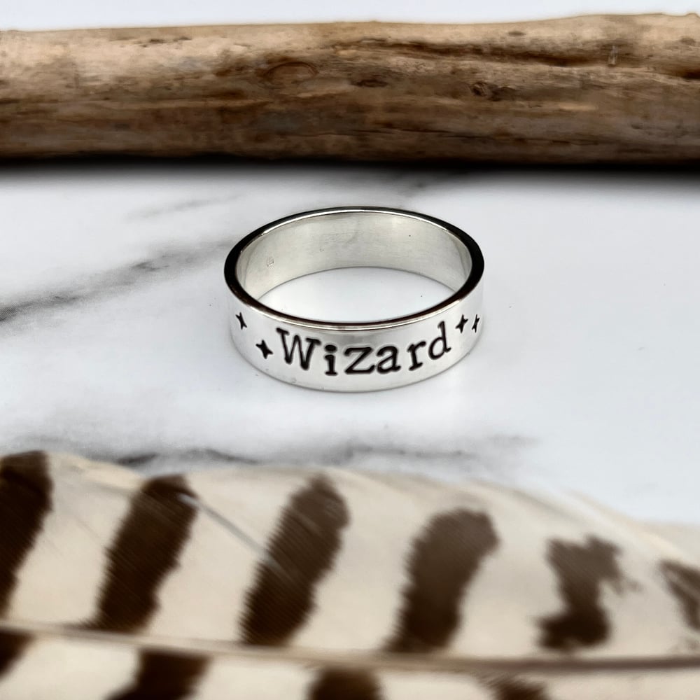 Handmade Sterling Silver Wizard Ring 