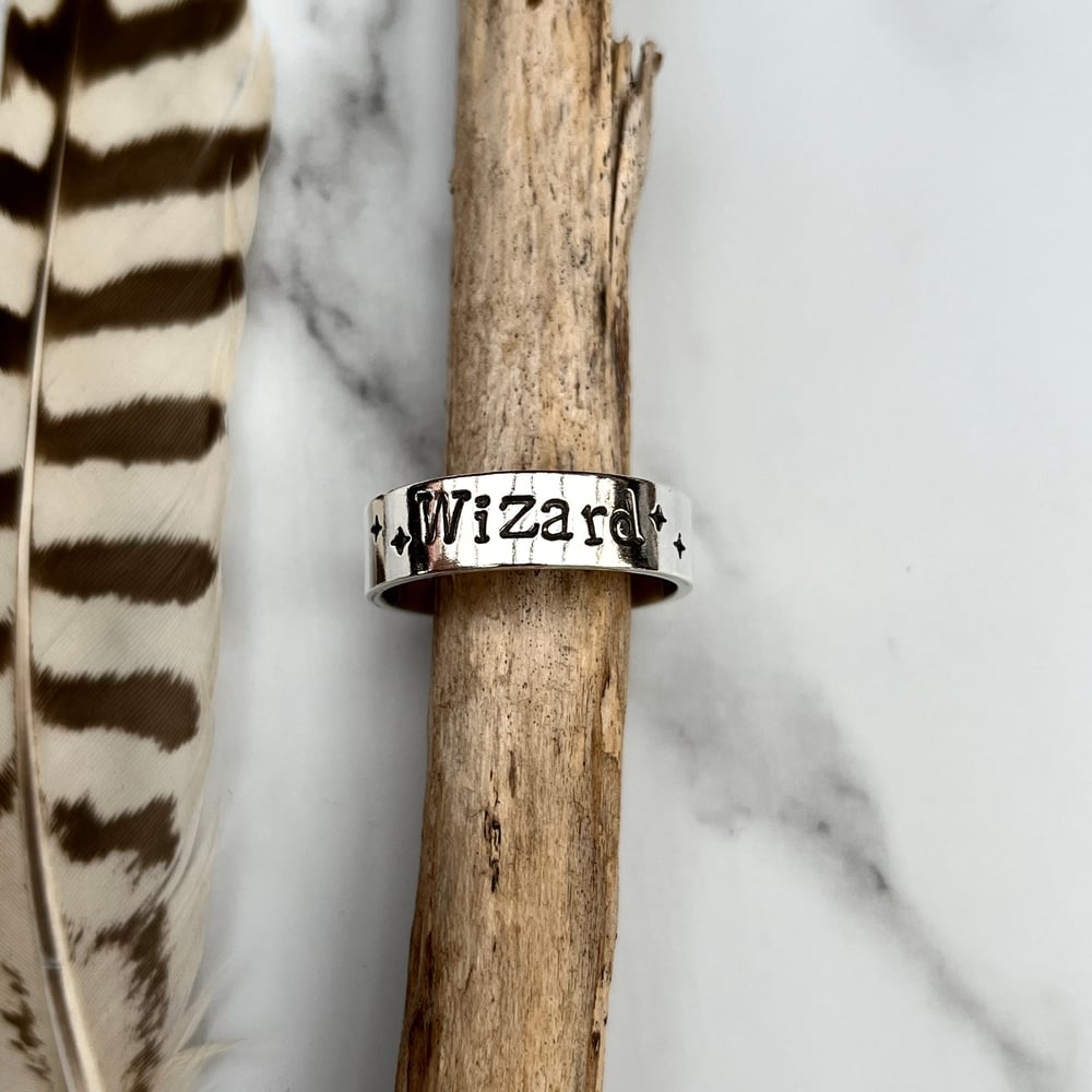Handmade Sterling Silver Wizard Ring