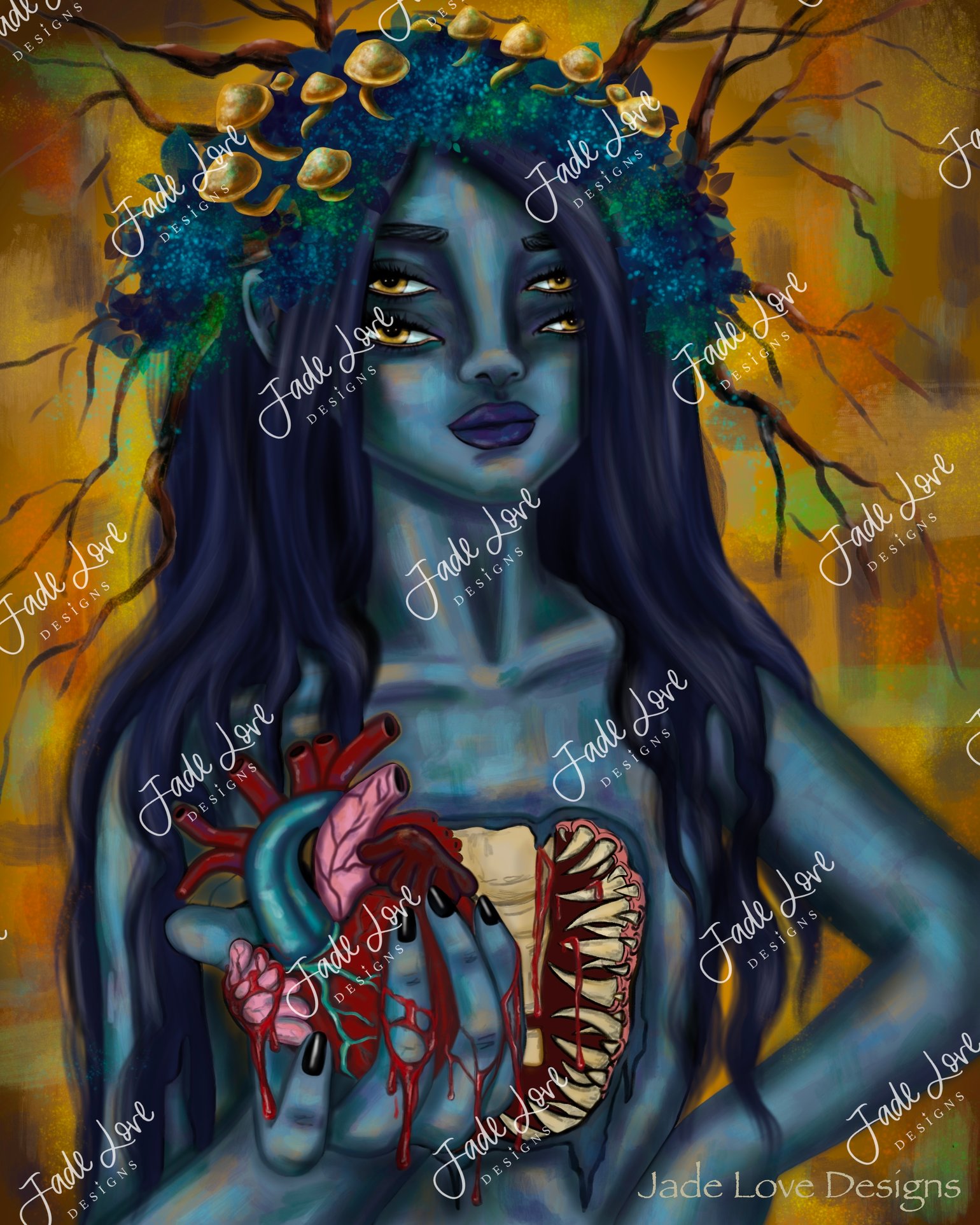 Image of Jade Love Exclusive Untitled Art Print
