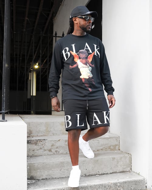 Image of The BLAK Cotton Shorts
