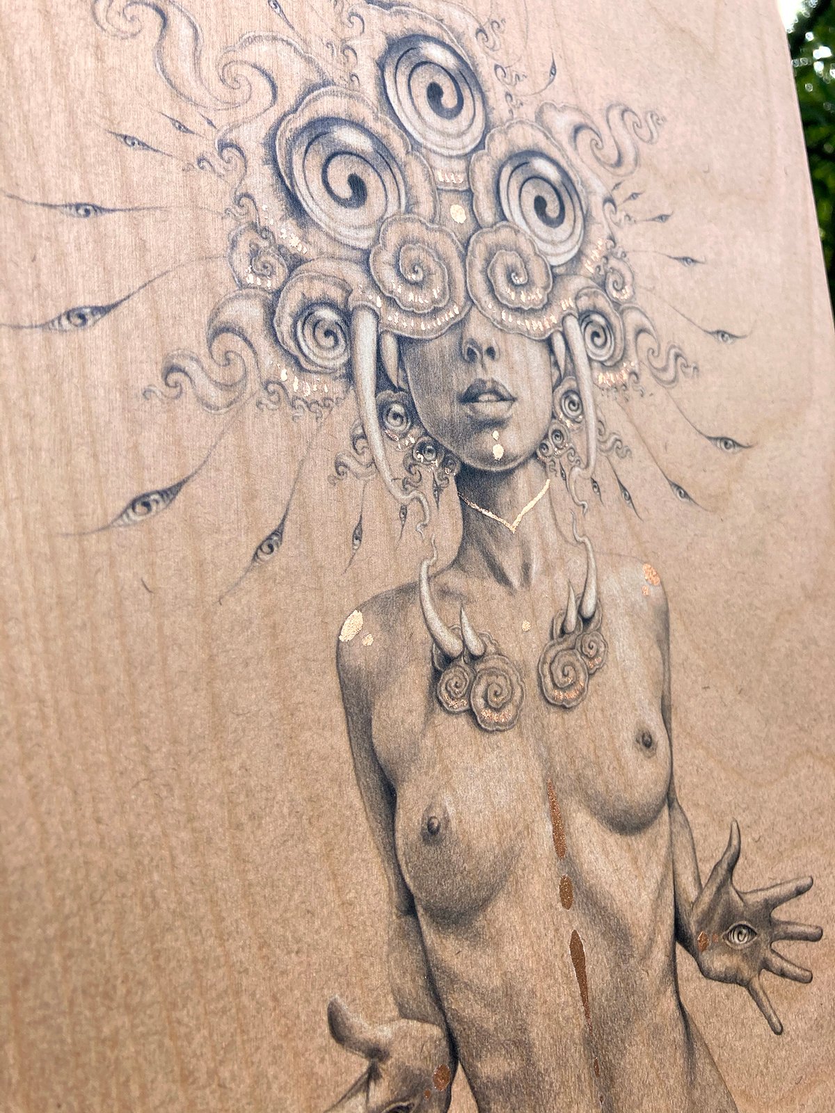 Image of Lucid | Embellished Wood Print Artist Proof 3/3