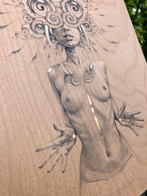 Image of Lucid | Embellished Wood Print Artist Proof 3/3