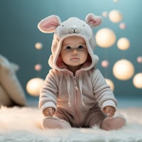 Image of Rabbit Baby Costume