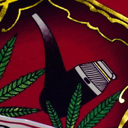 Image of 'SMOKE CANNABIS BAR ART' TShirt