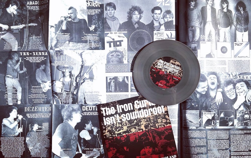 Image of ARTCORE ISSUE #42 + "THE IRON CURTAIN ISN'T SOUNDPROOF - PUNK ROCK IN EIGHTIES POLAND" 7" EP
