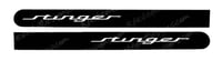 Image 1 of KIA Stinger GT Side Reflector "Stinger Cut Out" Pre-cut Tint for 2018+ models
