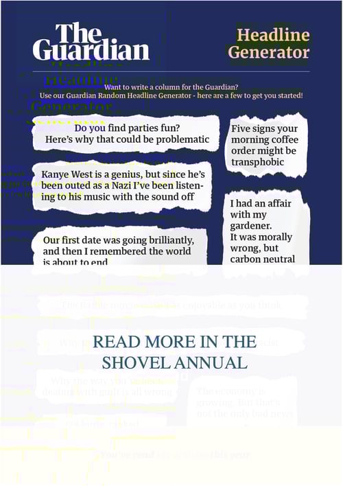Image of The Shovel Annual 2023