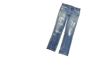 Image of hdd slant orange tab levis 