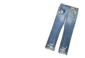 Image of hdd slant orange tab levis 