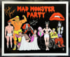 Mad Monster Party Print - SIGNED by Hulk Hogan, Shatner, and more!