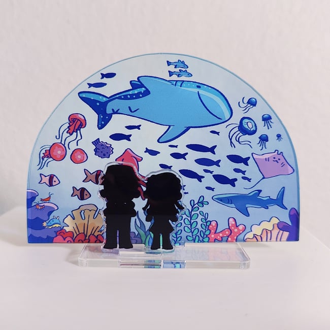 Aquarium Acrylic Stand