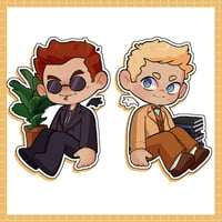 Image 3 of [GOOD OMENS] Crowly & Aziraphale Charms