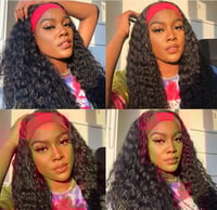 Image 5 of Brazilian Loose Wave Headband Wig 10"-30" Inches