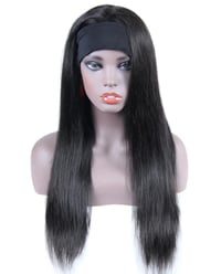 Image 1 of Brazilian Straight Headband Wig 10"-30" Inches 