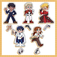 Image 4 of 90's Trigun Dangle Charms