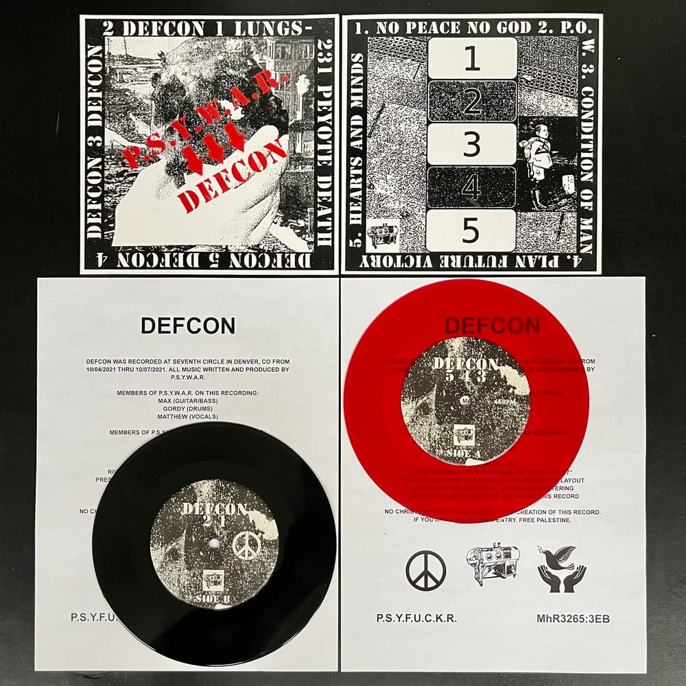 P.S.Y.W.A.R. - Defcon 7"