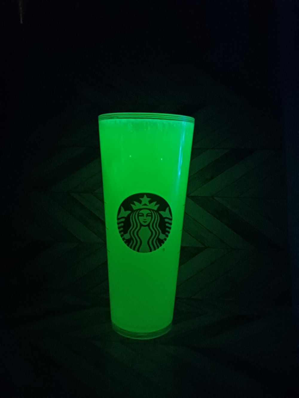 Image of 24 oz Acrylic Snow Globe Tumblers