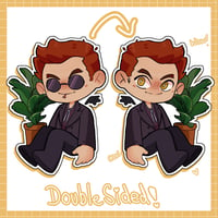 Image 4 of [GOOD OMENS] Crowly & Aziraphale Charms