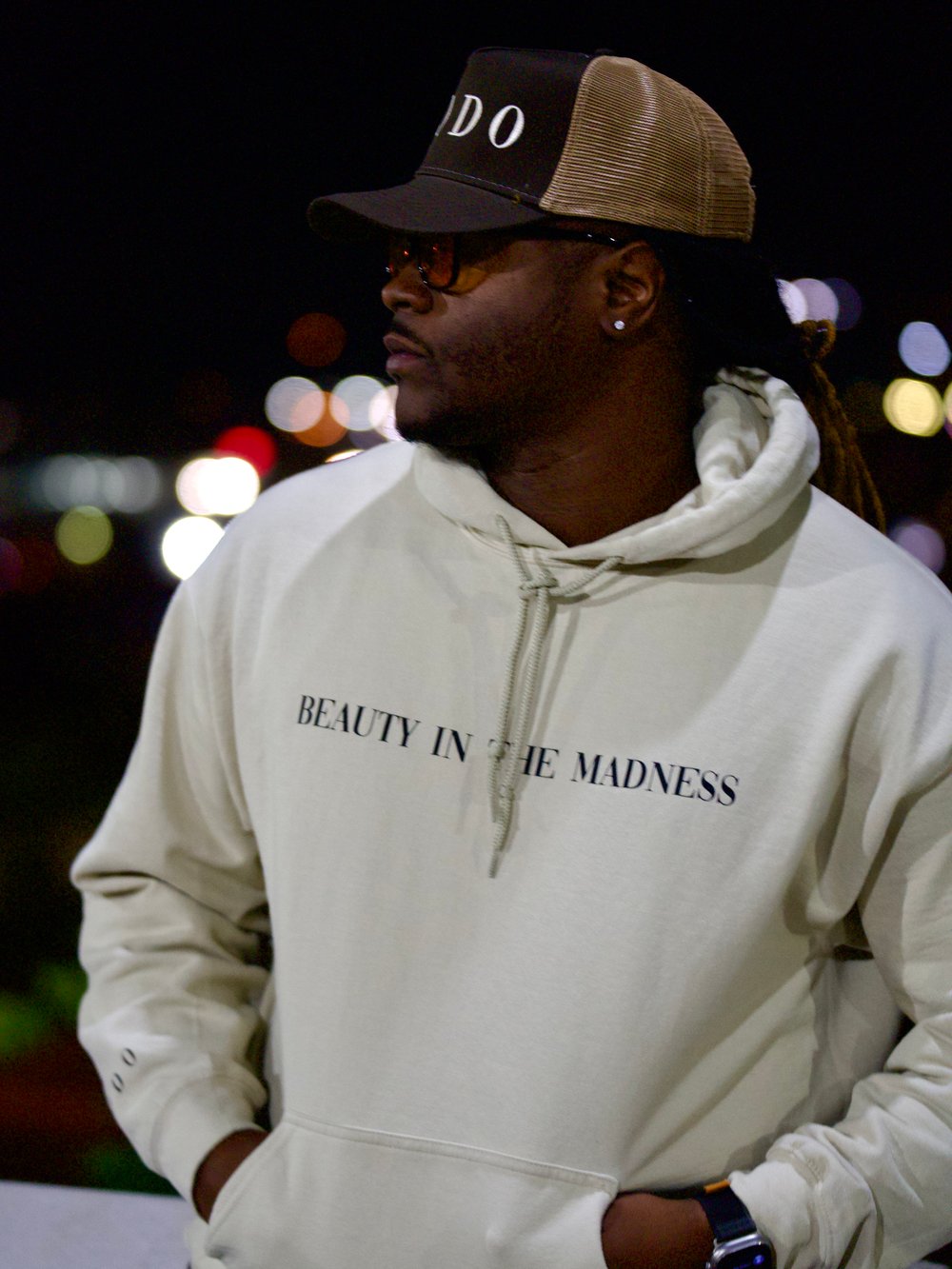 Image of 'BEAUTY IN THE MADNESS' HOODIE