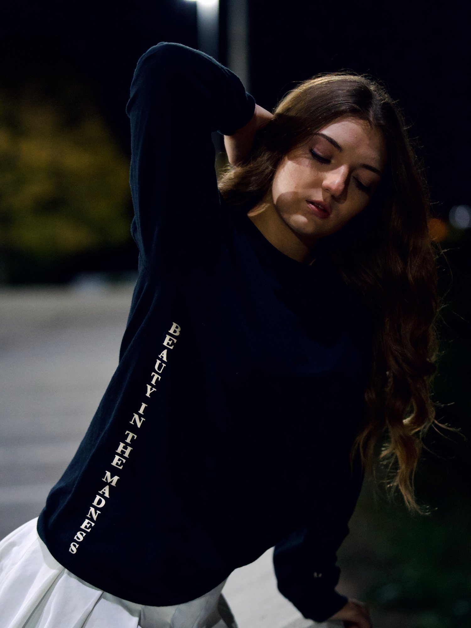 Image of BEAUTY IN THE MADNESS LONG SLEEVE TEE