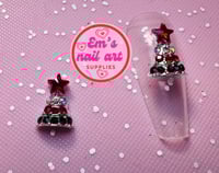 Silver Xmas  trees 