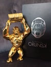 Richard ORLINSKI Kong Oil Baril Gold Or Spirit Edition limitée Sculpture