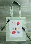 Flowerheads Organic Cotton Tote Bag
