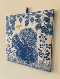 Image 1 of Upholstered Hedgerow Wall Art