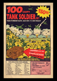 Image 2 of The Door Into Summer Tank Girl Poster Magazine Supplement - with Toy Soldier!