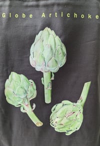 Image 2 of Globe Artichoke Organic Cotton Tote Bag