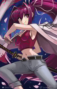 Image 4 of Under Night 11x17" Print Series: Hilda, Mika, Orie, Yuzuriha