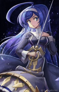 Image 3 of Under Night 11x17" Print Series: Hilda, Mika, Orie, Yuzuriha