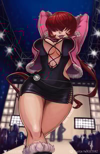 Image 4 of SNK Fighters 11x17" Print Series: Darli, Fatal Fury, Shermie