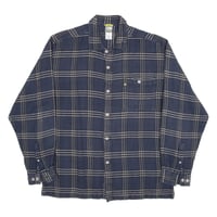 Image 1 of Vintage The North Face A5 Flannel Shirt - Navy