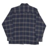 Vintage The North Face A5 Flannel Shirt - Navy