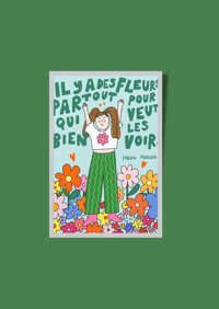 Art print - Fleurs Matisse 