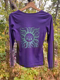 Image 2 of Sun Longsleeve in Deep Purple S