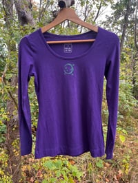 Image 1 of Sun Longsleeve in Deep Purple S