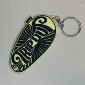 Image of PVC keyring Tank logo