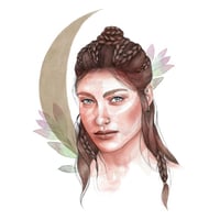 Image 1 of THE ENCHANTRESS art print