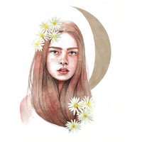 Image 1 of THE MAIDEN art print