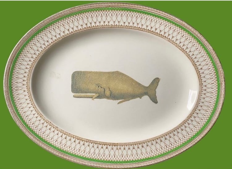 Green Whale Platter