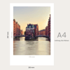 Hamburg Foto-Print "Wasserschloss" (A4) inkl. Versand